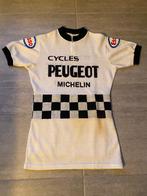 Retro wielertrui Peugeot Michelin, Ophalen of Verzenden, Gebruikt, Bovenkleding