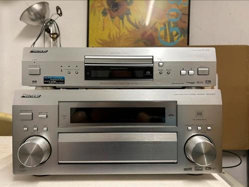 Lecteur DVD Pioneer + haut-parleurs Piega, TV, Hi-fi & Vidéo, Chaîne Hi-fi, Utilisé, Haut-parleurs, Pioneer, Enlèvement ou Envoi