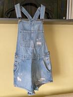 Jeans salopette short mt 34 in mooie staat, Kleding | Dames, Spijkerbroeken en Jeans, Ophalen, Zo goed als nieuw