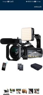 Camera video 4k ORDRO, TV, Hi-fi & Vidéo, Caméscopes numériques, Enlèvement ou Envoi, Comme neuf, Caméra, Full HD
