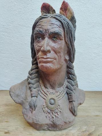 Indien en plâtre, Enlèvement ou Envoi, Utilisé, Humain