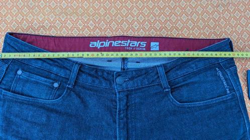 Jeans Moto Alpinestar, Motoren, Kleding | Motorkleding, Broek | textiel, Heren, Tweedehands, Ophalen of Verzenden