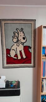 TAPIS TINTIN MILOU SUR SON COUSSIN MARQUE AXIS, Enlèvement, Utilisé