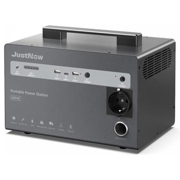 JustNow 460Wh/630W lifepo4 draagbare energiecentrale beschikbaar voor biedingen