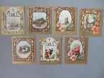 7 chromos confiserie chocolat H. Fraiture Verviers vers 1900, Verzamelen, Verzenden, Zo goed als nieuw, Overige typen