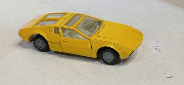 JACQUES CHOCOLADE (GEEN DINKY) VAN TOMASO MANGUSTA, Hobby en Vrije tijd, Modelauto's | 1:43, Gebruikt, Auto, Dinky Toys, Ophalen of Verzenden