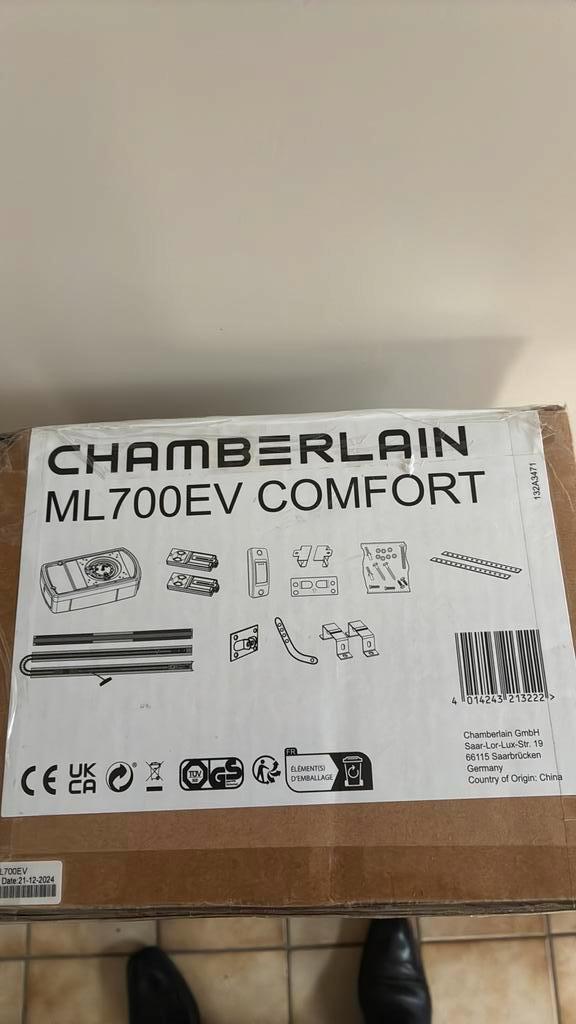 Automatische garagepoortsturing CHAMBERLAIN, Doe-het-zelf en Bouw, Hang- en Sluitwerk, Nieuw, Ophalen