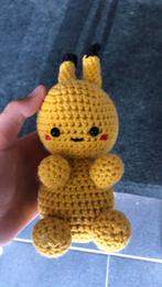 Pikachu gehaakte knuffel, Ophalen of Verzenden, Zo goed als nieuw