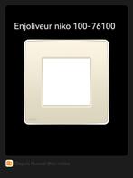 Plaque de finition simple original cream, Enlèvement, Neuf, Interrupteur
