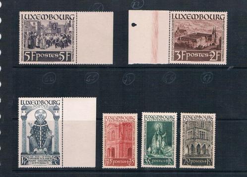 Luxemburg: Yvert 300/305 (Michel 309/314) postfris, Postzegels en Munten, Postzegels | Europa | Overig, Postfris, Luxemburg, Ophalen of Verzenden