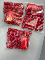 Boules de perles rouges + 20 mètres de polipropilène, Enlèvement ou Envoi, Neuf