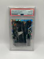 #106 Fernando Alonso (Black & White Refractor 02/15) - PSA10, Hobby en Vrije tijd, Verzamelkaartspellen | Overige, Ophalen of Verzenden