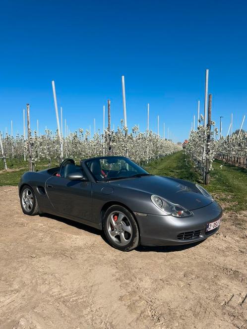 Porsche Boxter, Auto's, Porsche, Particulier, Boxster, Benzine, Cabriolet, Automaat, Zilver of Grijs, Zwart, Leder, Ophalen
