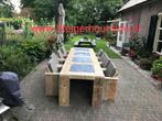 Steigerhout Tuinset exclusive Gratis levering Hoge kortingen, Jardin & Terrasse, Ensembles de jardin, Bois d'échafaudage, Banque