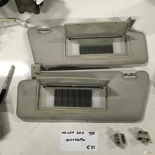 Mercedes W210 1996 Zonnekleppen set, Auto-onderdelen, Interieur en Bekleding, Gebruikt, Ophalen of Verzenden