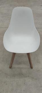 4 belles chaises intérieures/extérieures en bois, Huis en Inrichting, Stoelen, Ophalen, Gebruikt, Wit, Vier