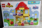 lego duplo 10433 peppa big verjaardagshuis, Ophalen of Verzenden, Nieuw, Complete set, Duplo