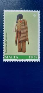 Postzegels Malta Traditionele Kostuums, Postzegels en Munten, Verzenden, Overige thema's