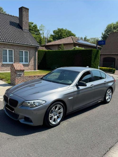 Bmw f10 530d, Auto's, BMW, Particulier, 5 Reeks, Diesel, Euro 5, Berline, 4 deurs, Handgeschakeld, Zilver of Grijs, Beige, Achterwielaandrijving