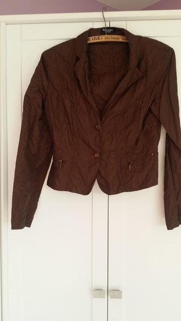 Blazer marron, taille 38, Taille 38/40 (M), Enlèvement ou Envoi, Comme neuf, Brun