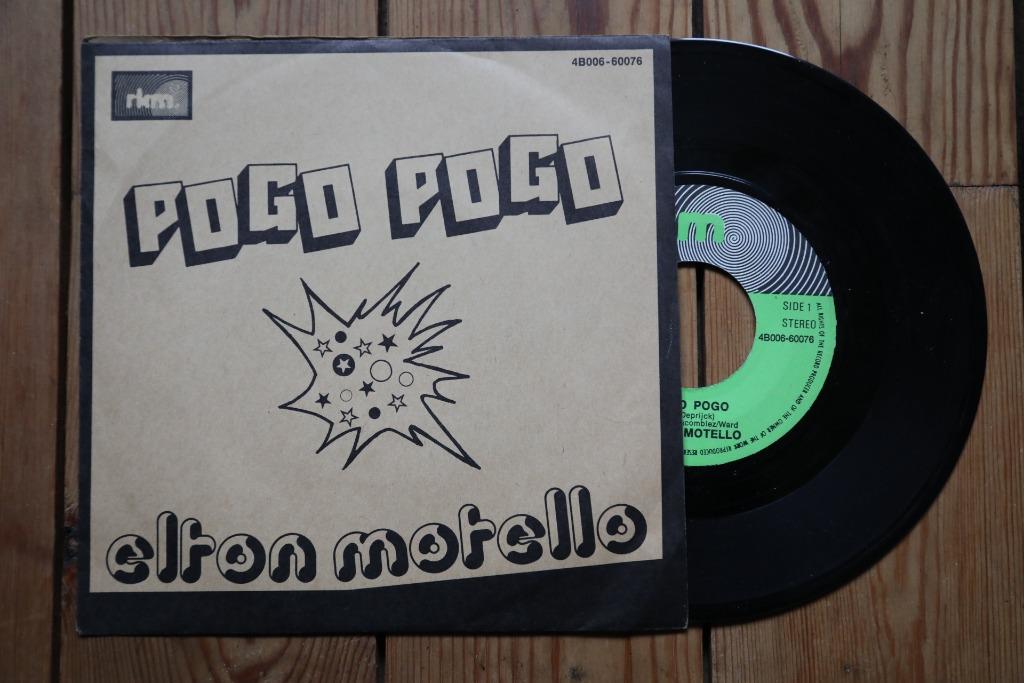 Elton Motello  "Pogo pogo" 1977, Ophalen of Verzenden, Zo goed als nieuw, Overige formaten, Alternative
