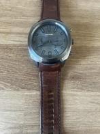Horloge Diesel DZ4491, Handtassen en Accessoires, Horloges | Heren, Leer, Staal, Polshorloge, Zo goed als nieuw