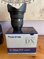 objectif Tokina Pro DX II 11-16mm F 2.8, Ophalen, Zo goed als nieuw, Macrolens