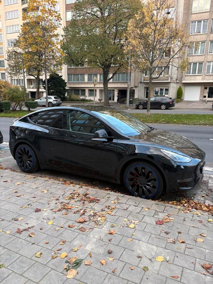 Tesla model Y performace 534 pk zoals nieuw, Auto's, Tesla, Particulier, Model Y, Elektrisch, 5 deurs, Automaat, Vierwielaandrijving