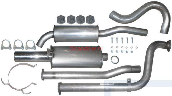 Volvo Uitlaatset 740+745 turbo RVS Ferrita niet meer leverba, Autos : Pièces & Accessoires, Autres pièces automobiles, Neuf, Enlèvement ou Envoi