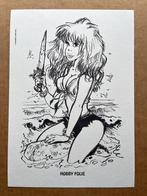 Natacha - Ex-libris Hobby Folie - Robinsonne - Walthéry, Envoi