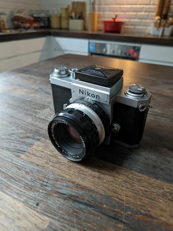 Nikon F - 50mm f2 - DW-1, Enlèvement ou Envoi, Utilisé, Nikon