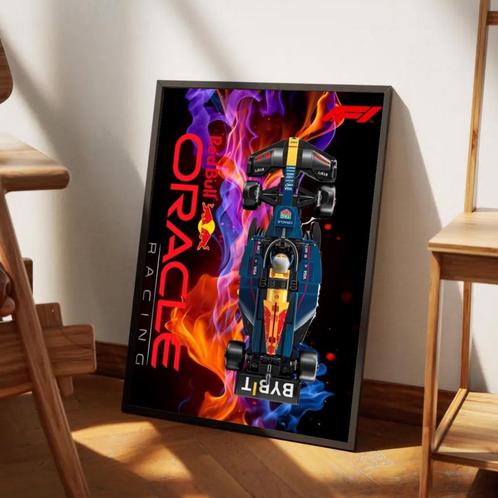 Lego Speed Champions F1-poster van Oracle Red Bull Racing, Kinderen en Baby's, Speelgoed | Duplo en Lego, Zo goed als nieuw, Lego