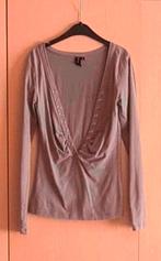 Bloesje "Wonder me/Coolcat", XS, taupe, Kleding | Dames, Overige kleuren, Ophalen of Verzenden, Coolcat, Lange mouw