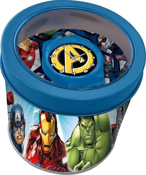 Avengers Horloge Marvel - Analoog, Handtassen en Accessoires, Horloges | Kinderen, Nieuw, Jongen, Blauw, Ophalen of Verzenden