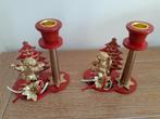Kandelaar kerst hout engel 5 euro/stuk, Diversen, Kerst, Ophalen of Verzenden