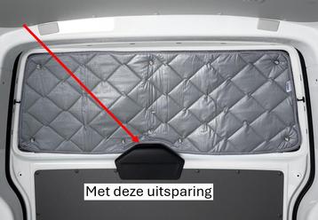 Raamisolatie Volkswagen T5/T6 achterklep met uitsparing zie beschikbaar voor biedingen