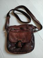 Nieuwe dik leren crossbody tas heren 'Hillburry'., Ophalen of Verzenden, Zo goed als nieuw