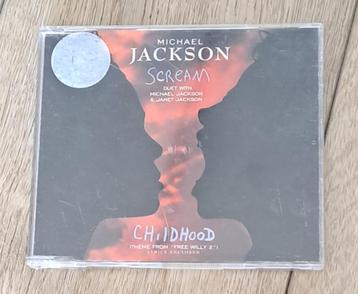 CD-single Michael en Janet Jackson - SCREAM beschikbaar voor biedingen