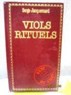Livre "Viols rituels" de Serge Jacquemard, Utilisé, Envoi, Serge Jacquemard