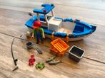 Playmobil vissersboot, Ophalen, Zo goed als nieuw