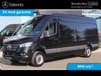 Mercedes-Benz Sprinter 315 CDI L3 AUT. LED BUMPERS IN KLEUR, Automaat, 4 deurs, Cruise Control, Zwart