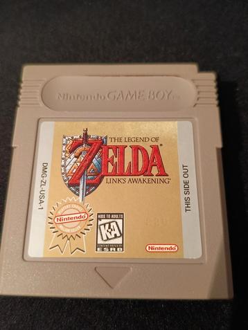 The legend of Zelda links awakening retro Gameboy spel 