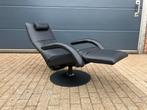 Jori Yoga Multi-Move relax Medi Zwart leder Zgan!!, Huis en Inrichting, Ophalen of Verzenden, Leolux durlet rolf benz natuzzi minotti stressless conform hukla