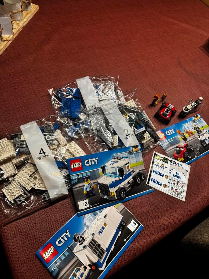 Lego City Politiekantoor (60139) (complete set), Kinderen en Baby's, Speelgoed | Duplo en Lego, Zo goed als nieuw, Lego, Complete set