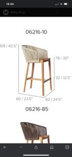 Tribu barkruk Mood nooit gebruikt 4 stuks, Ophalen, Nieuw, Hout