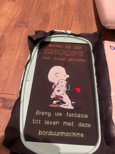 Perfecte brother borduurmachine, Hobby en Vrije tijd, Borduren en Borduurmachines, Gebruikt, Borduurmachine, Machineborduren, Ophalen of Verzenden