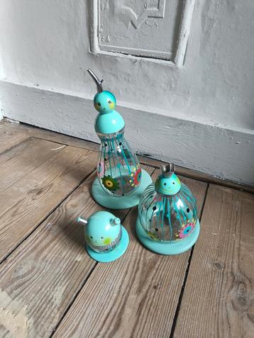 Oil & vinegar en peper- en zoutvat Pylones, Huis en Inrichting, Ophalen, Gebruikt