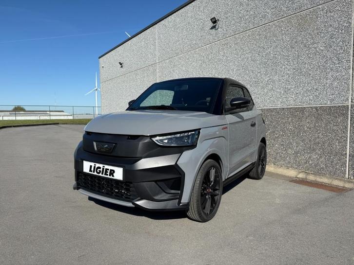 ligier New Js50 Electrique Full options 192 km autonomie, Auto's, Aixam, Bedrijf, Te koop, Elektrisch, Automaat, Zilver of Grijs