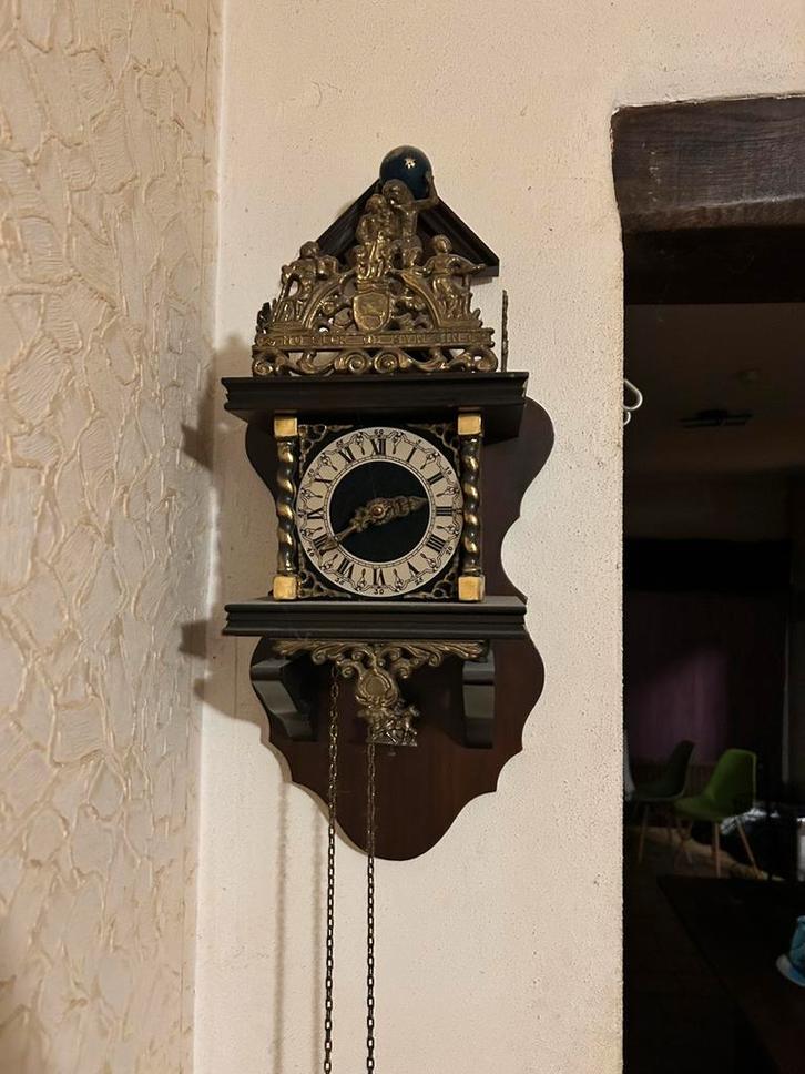 Horloge murale ancienne Zaanse, Antiquités & Art, Antiquités | Horloges, Enlèvement