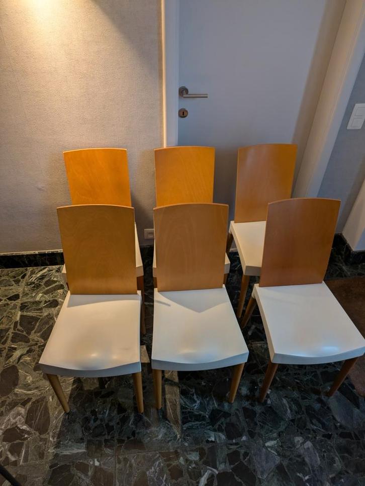 SET VAN 6 VINTAGE Kartell 'Miss Trip' Eetkamerstoelen | Phil, Huis en Inrichting, Stoelen, Gebruikt, Vijf, Zes of meer stoelen